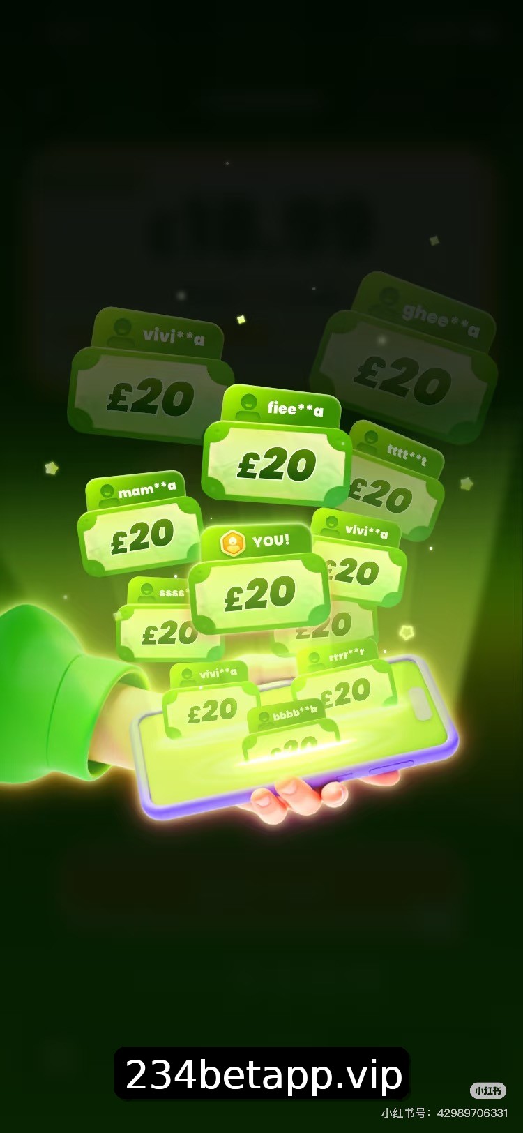 Interface do App 234bet